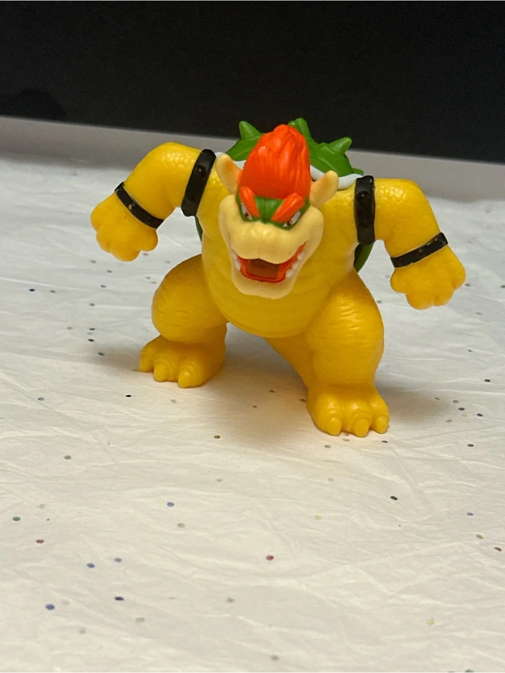 Bowser Figure and Mario Keychain McDonald’s Toy bundle